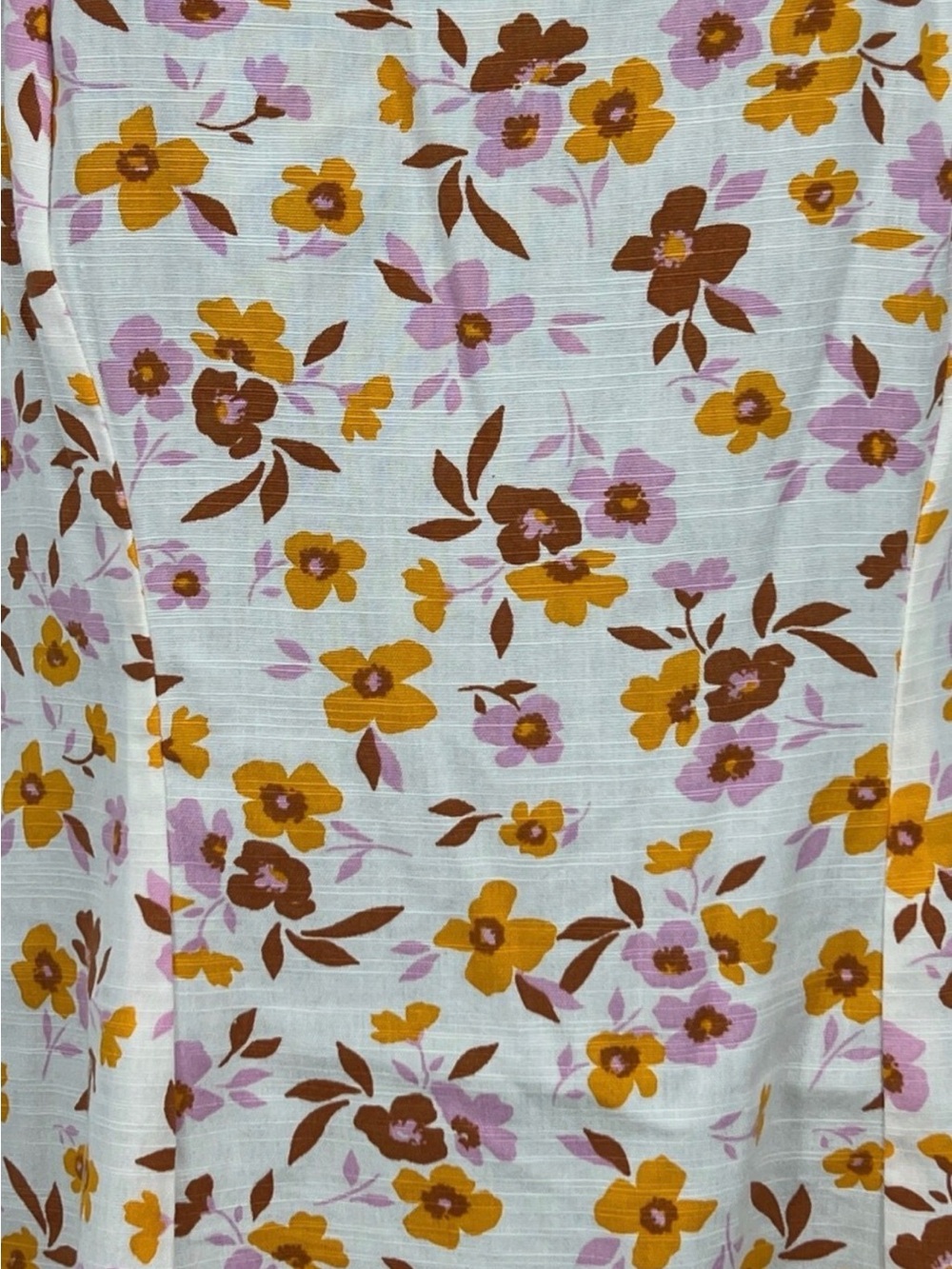 Billabong Stay Awhile Womens Mini Dress Floral Medium Sundress Pink Orange Zip - Picture 5 of 8